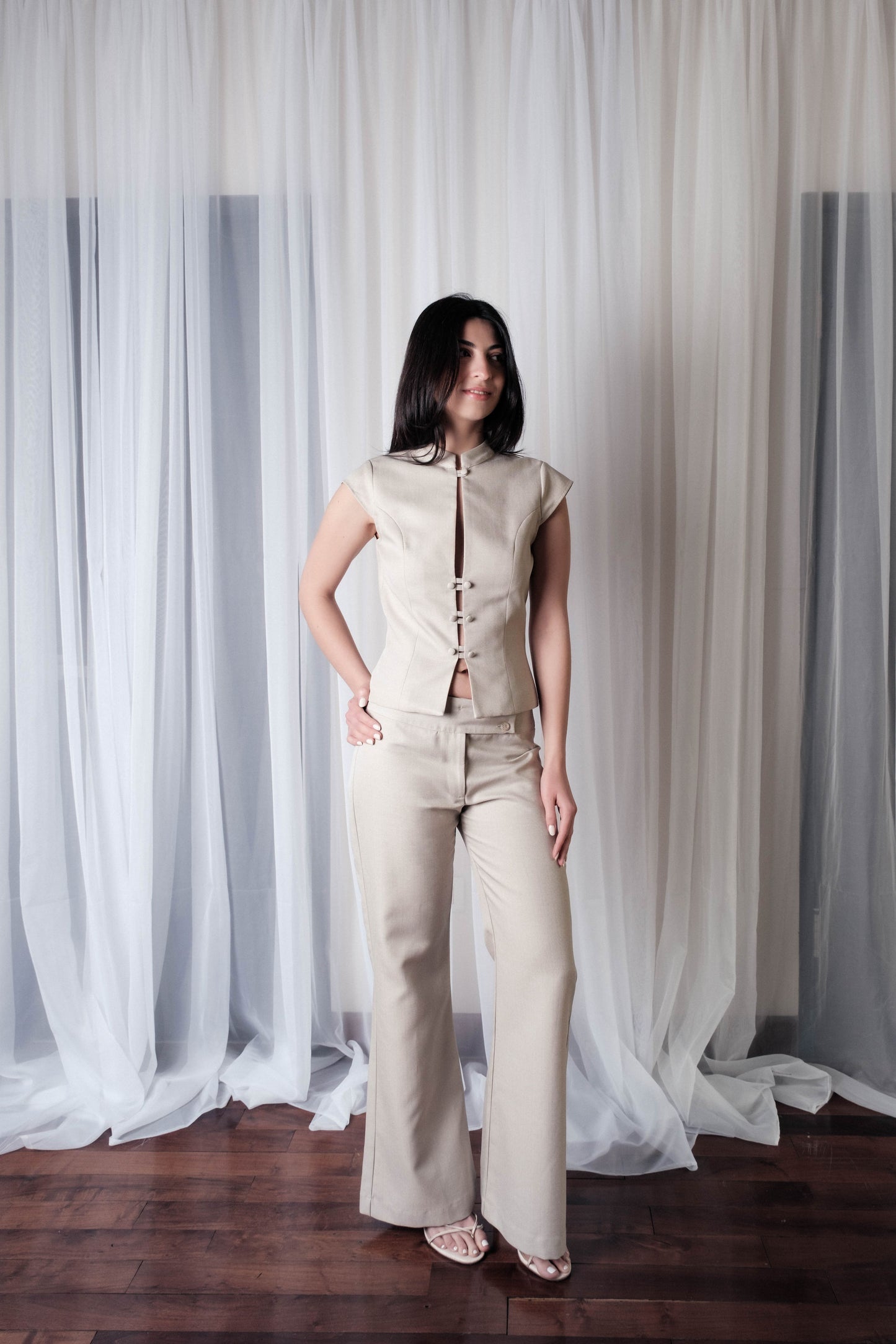 Cream Everyday Pants