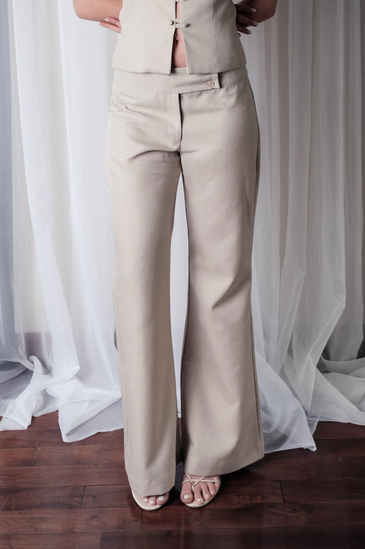 Cream Everyday Pants