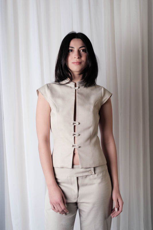 Gabriella Top-Cream
