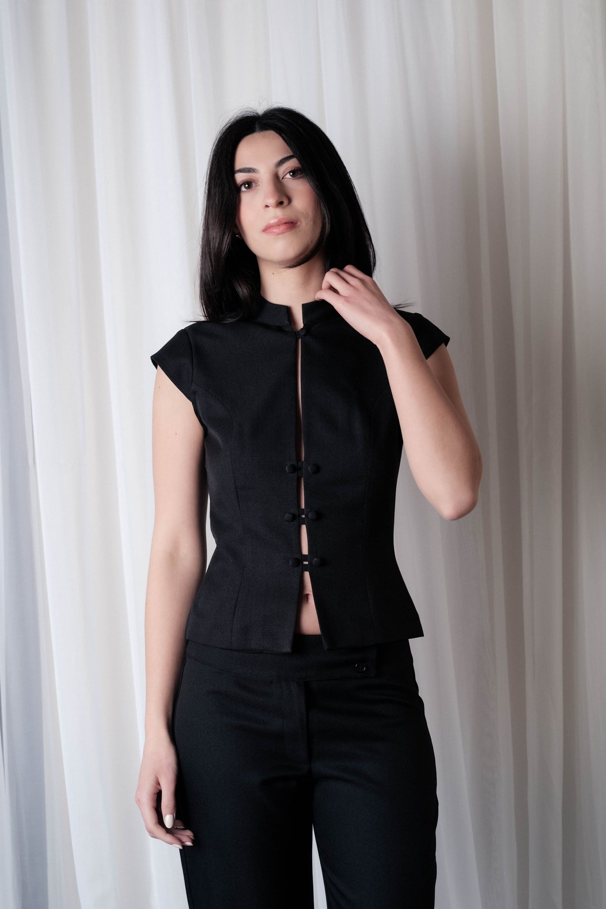 Gabriella Top-Black