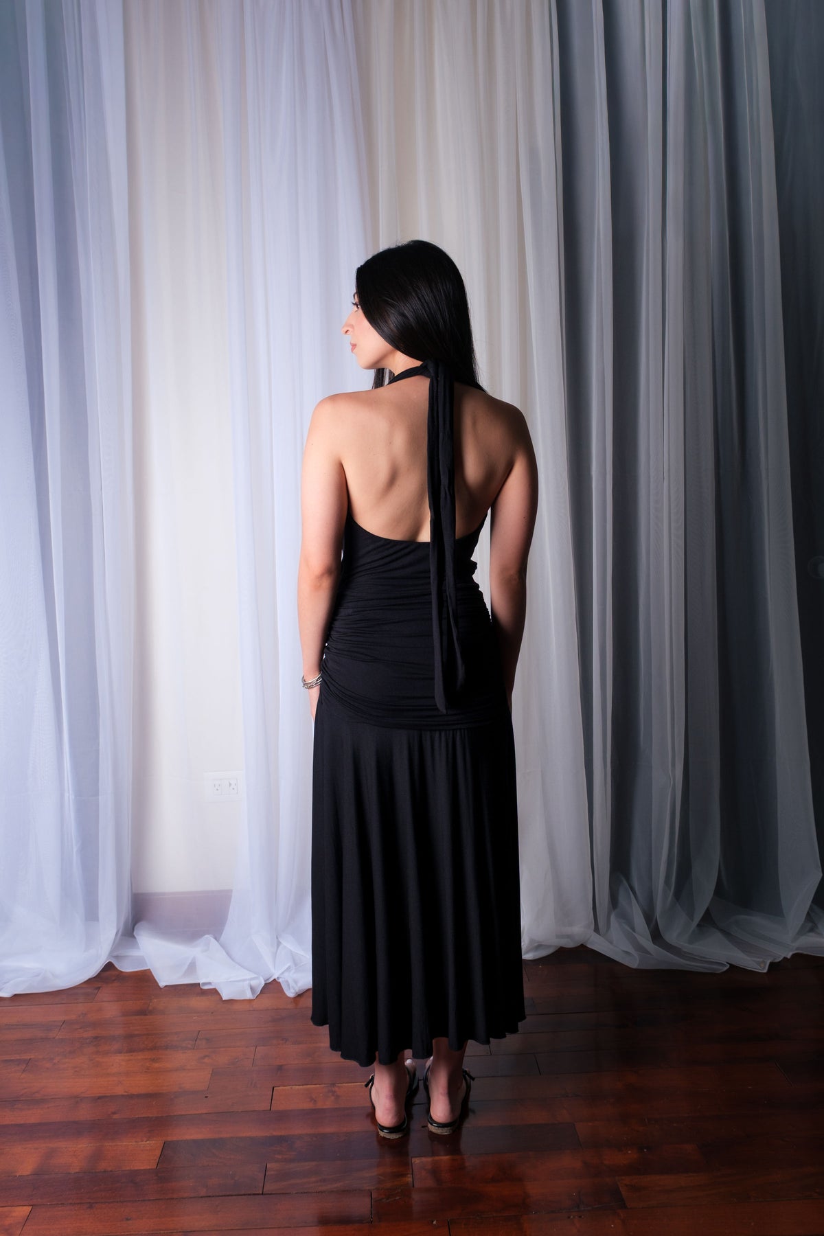 Rome Dress-Noir