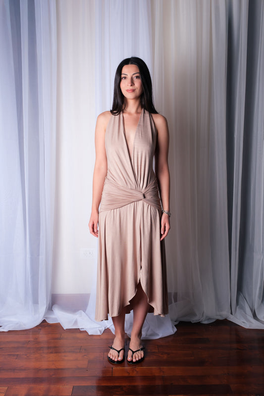 Rome Dress-Stone